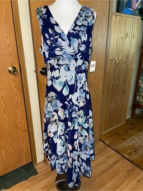 navy blue prom dress Sexy Sparkle Spaghetti strap Navy Blue A-line Princess Tulle Prom Dress main image 1